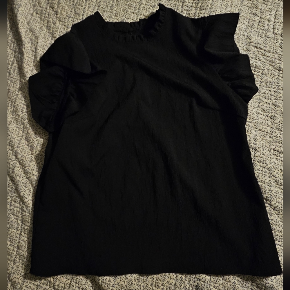 Strechy Black Blouse